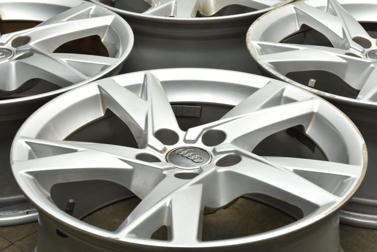 スタッドレス用などに アウディ 8 W A 4 17 in 7 5 J 38 PCD 112 4本セット 品番 AUDI ノーマル戻し等にも 品