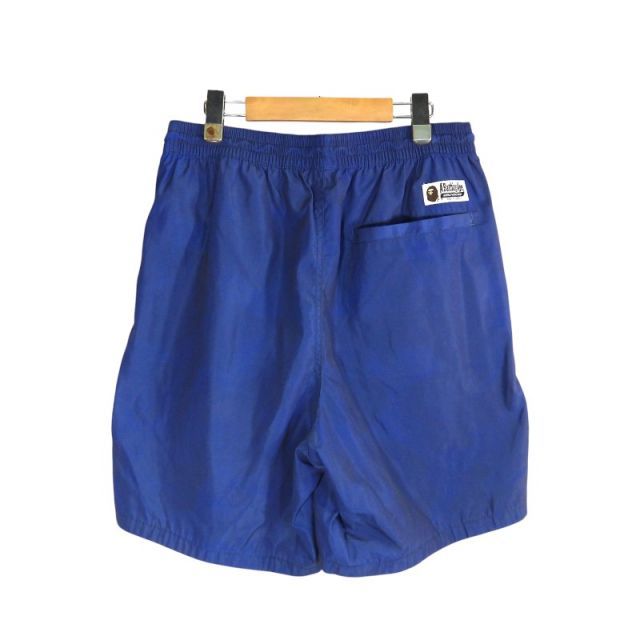 A BATHING APE CAMO HEAT REACTIVE SHORT BLUE サイズL アベイシングエイプ カモ ヒート リアクティブ ショーツ パンツ