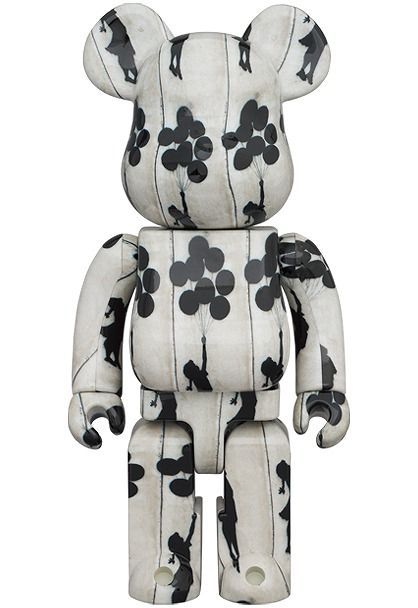 MEDICOM TOY BE RBRICK BANKSY FLYING GIRL 400 メディコムトイ バンクシー フライングバルーンガールベアブリック