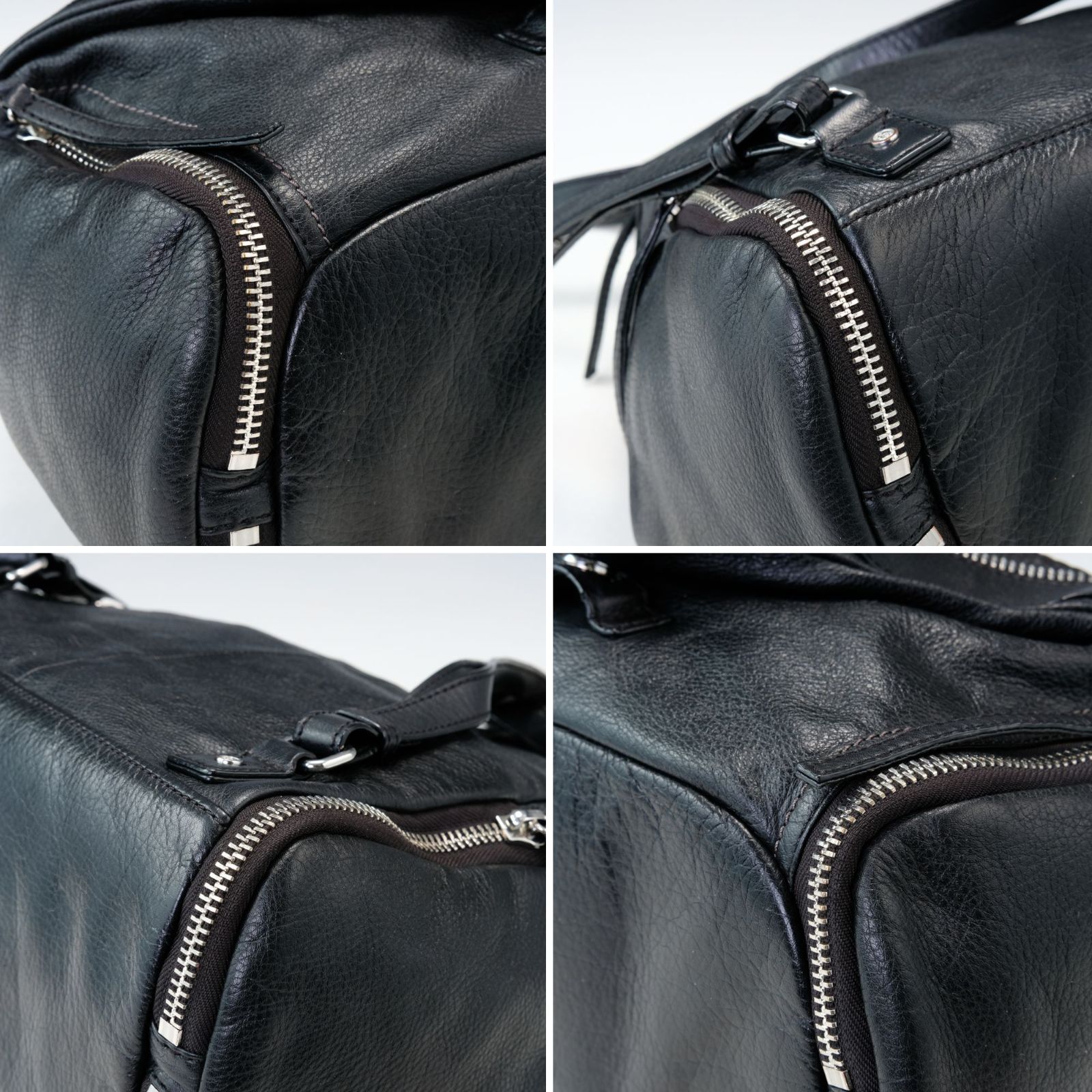 極美品】DIESEL ディーゼル Le Zipper Le Mhonic オールレザー