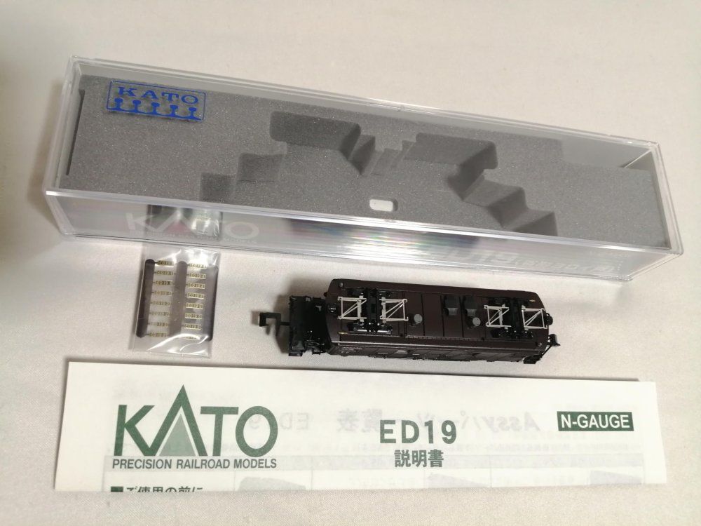 KATO Nゲージ ED 19 省形ヨロイ戸 3078 2 鉄道模型 電気機関車