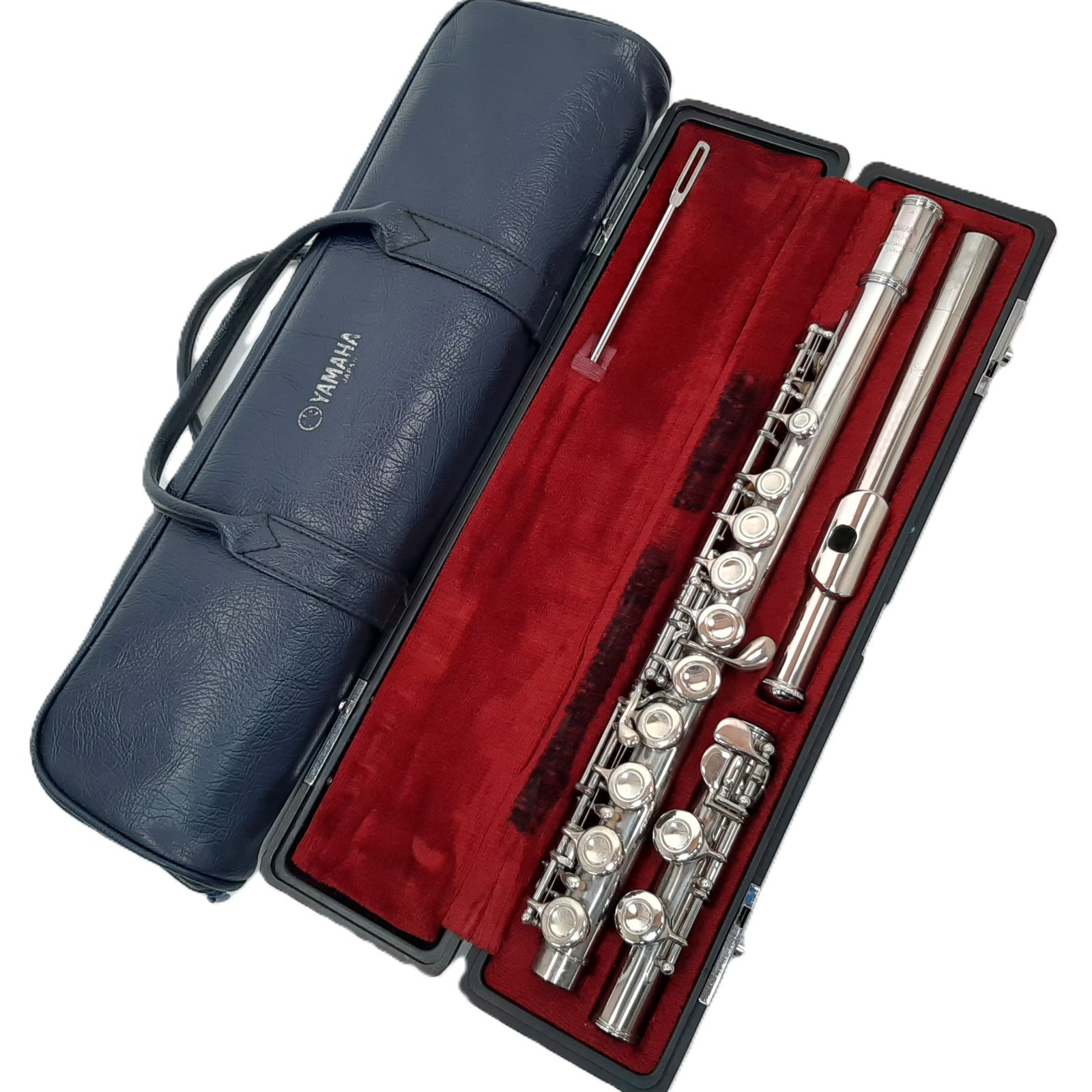 YAMAHA YFL-211 ヤマハ フルート ハードケース・ソフトケース付き