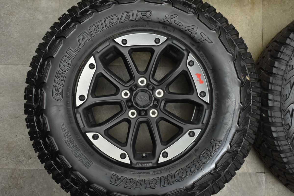 5本セット ジェップセン MJCR 17 in 8 J 41 PCD 127 ヨコハマ ジオランダー X AT LT 285 70 R ジープ ラングラー カスタム用に