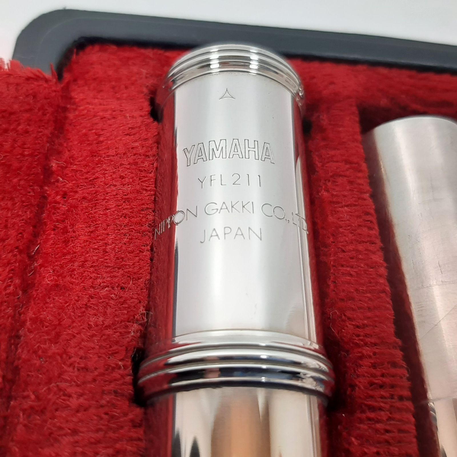 YAMAHA YFL-211 ヤマハ フルート ハードケース・ソフトケース付き