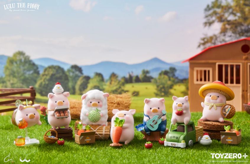 ルル ピギー LuLu the Piggy 子豚 農園 My Sweet farm garden ブラインドボックス 全6種 セット 売り TOYZEROPLUS