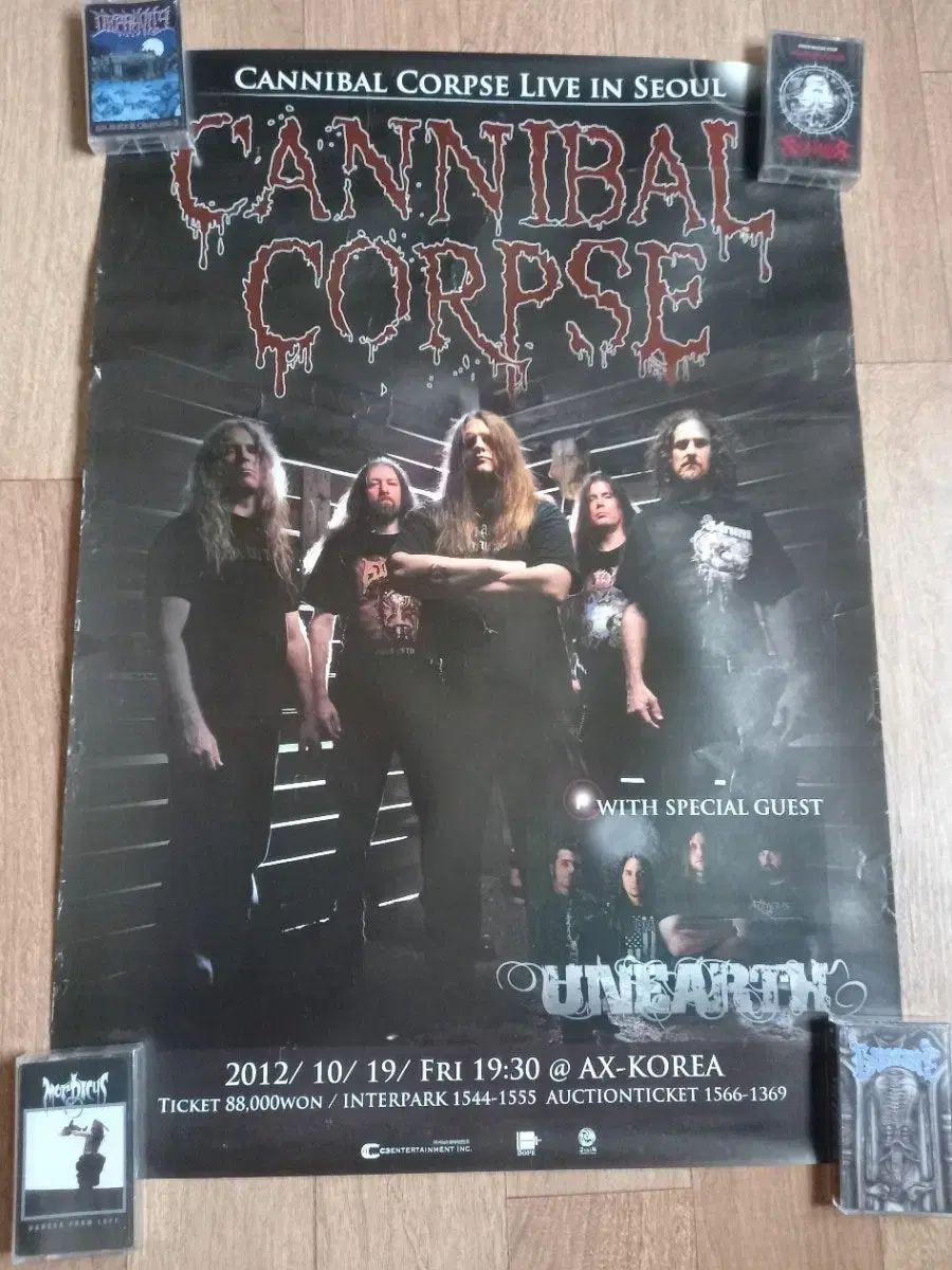 cannibal corpse ポスター