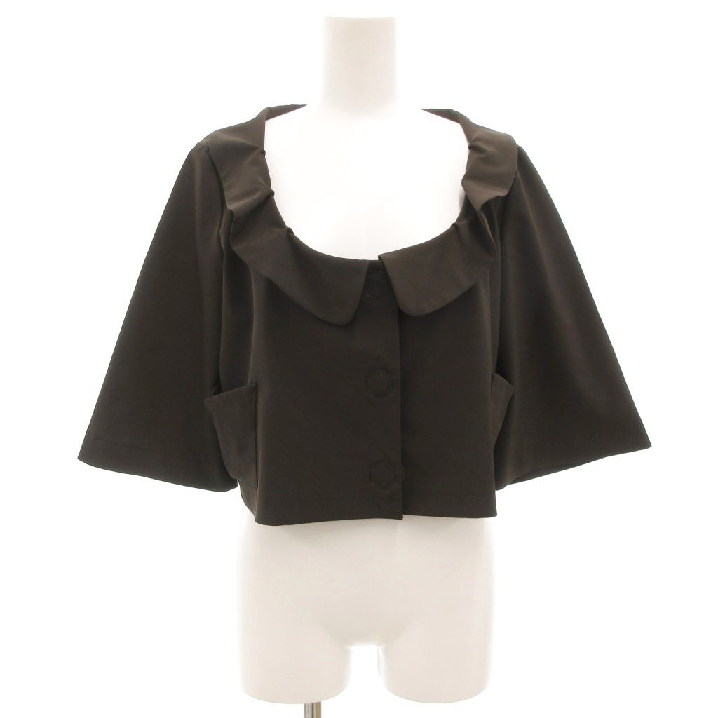 フォクシーニューヨーク FOXEY NEW YORK ショートジャケット ブラウス