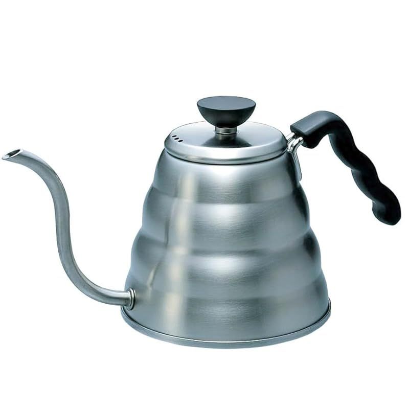 HARIO(ハリオ) V60 ドリップケトル・ヴォーノ 実用容量800mL 直火/IH対応 ヘアラインシルバー 日本製 プレゼント ギフト 贈り物 VKBR-120-HSV 0