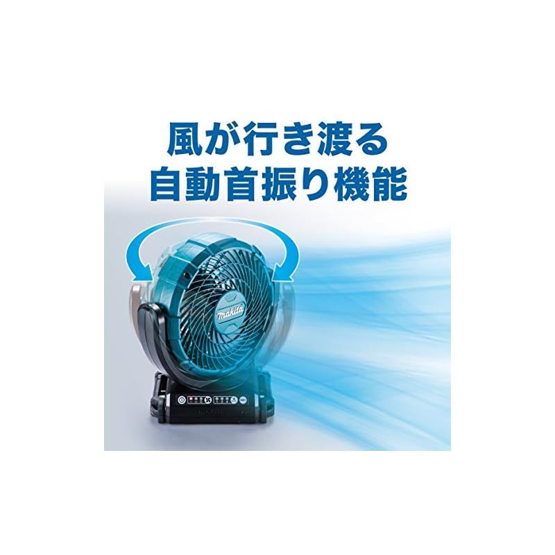 マキタ 充電式ファン羽根径18 cm 18 14.4 V ACアダプタ付 バッテリ充電器別売 CF 102 DZ 0