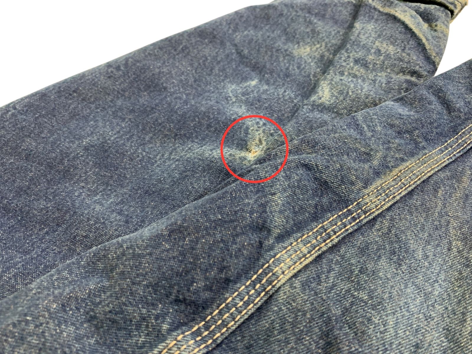 DICKIES (ディッキーズ) デニムカバーオール 裏ブランケット 襟