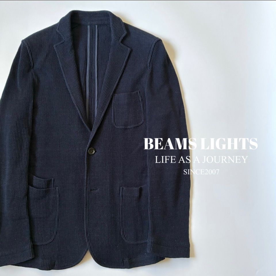 テーラードジャケット BEAMS LIGHTS / コットン 2ボタン ジャケット