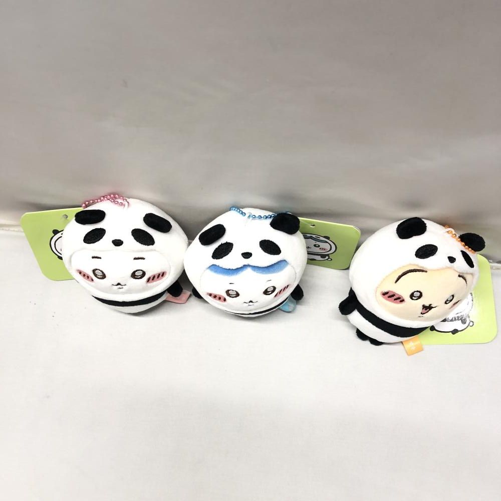 中古】グレイ・パーカー・サービス パンダなマスコット ちいかわ