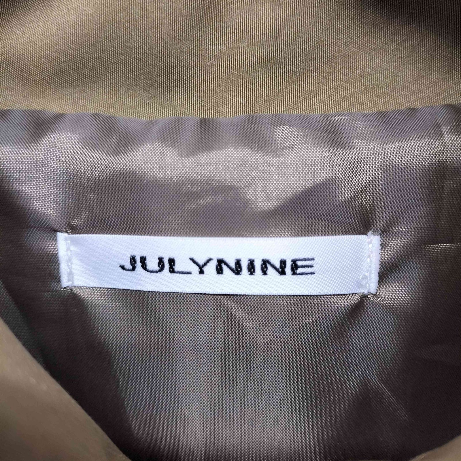 ジュライナイン JULY NINE スタンドカラーハーフコート レディース