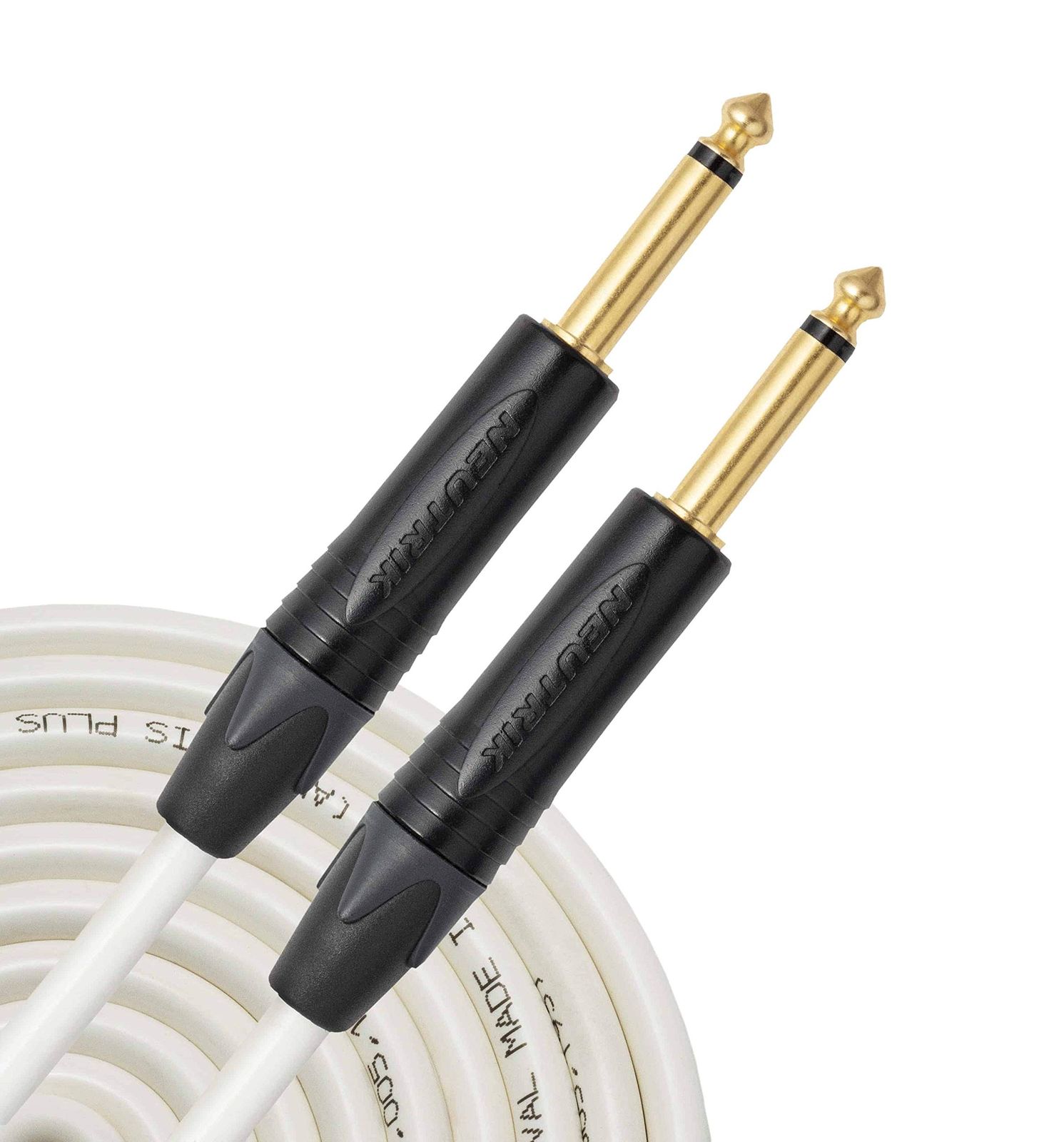 Analysis Plus ホワイト オーバル 楽器ケーブル ST 10フィート 品