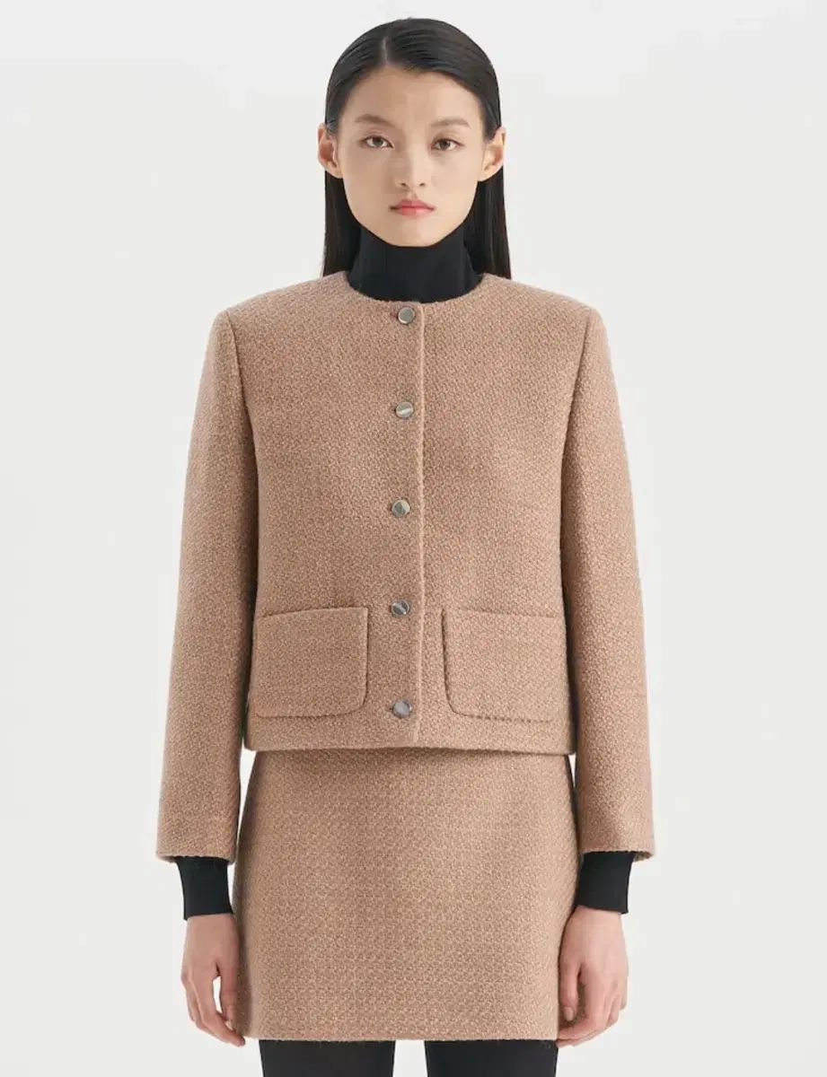 セオリー ツイード ジャケット スカート セットアップ