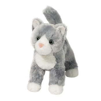 Scatter Gray Cat by Douglas Cuddle Toys 配送