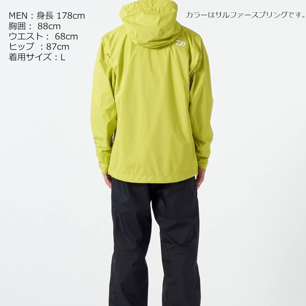 【新品】ダイワ(DAIWA) レインマックス DR-3322 サイズ　L ダイワ(DAIWA) レインマックス(R) ハイブリッドレインスーツ DR-3322