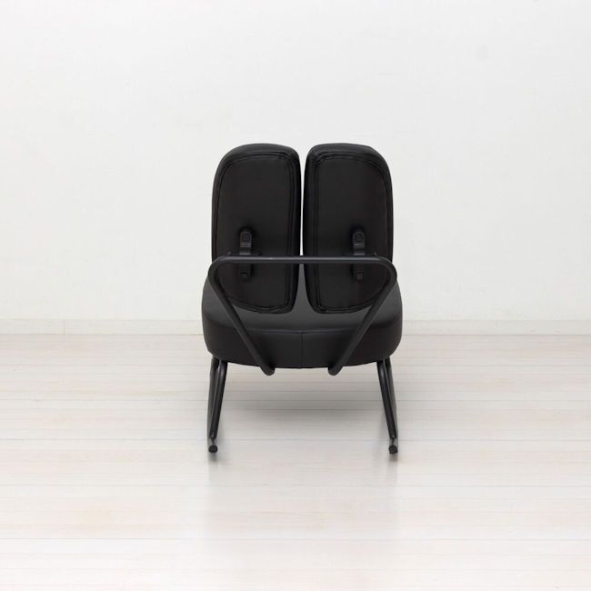 心地良い揺れ ロッキングチェア セパレートタイプ ポケットコイル 合成