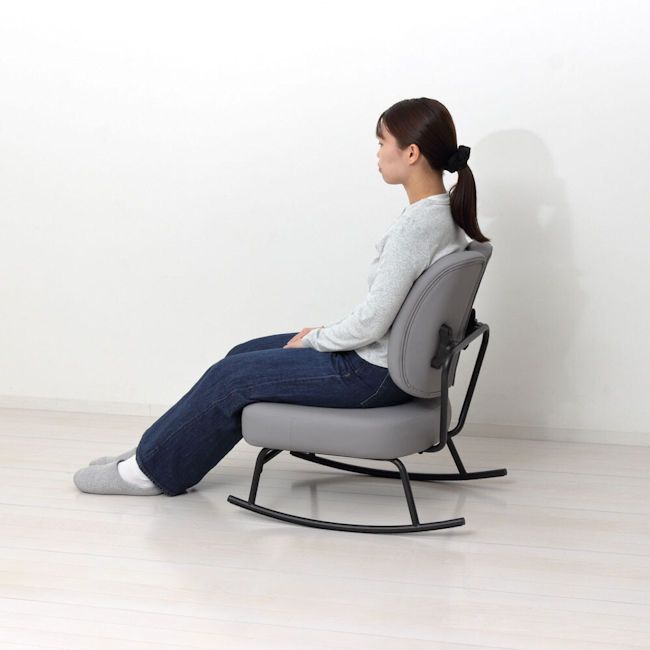 ロッキングチェア セパレートタイプ ポケットコイル 合成皮革（476） 心地良い揺れ ロッキングチェア セパレートタイプ ポケットコイル 合成