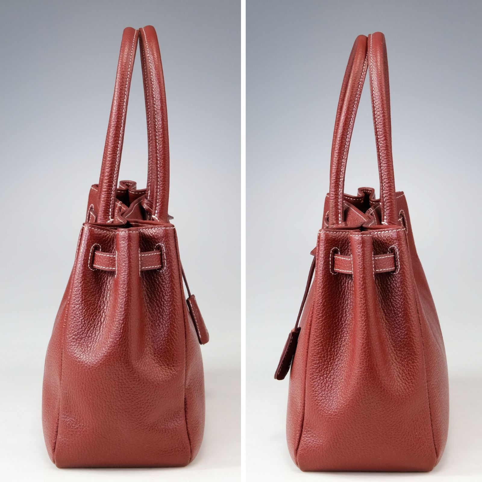 美品】傳濱野 ハマノHAMANO ミーティア トートバッグ ボートバッグ