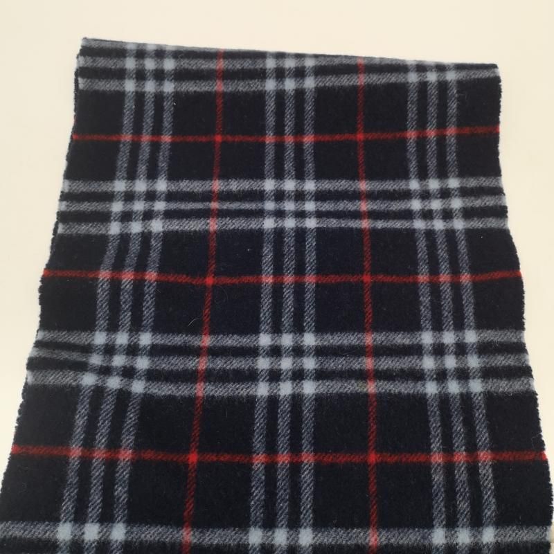 バーバリー ノバチェック ウール マフラー イングランド製 レディース