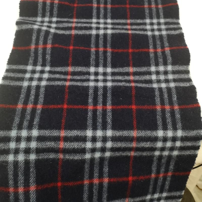 バーバリー ノバチェック ウール マフラー イングランド製 レディース