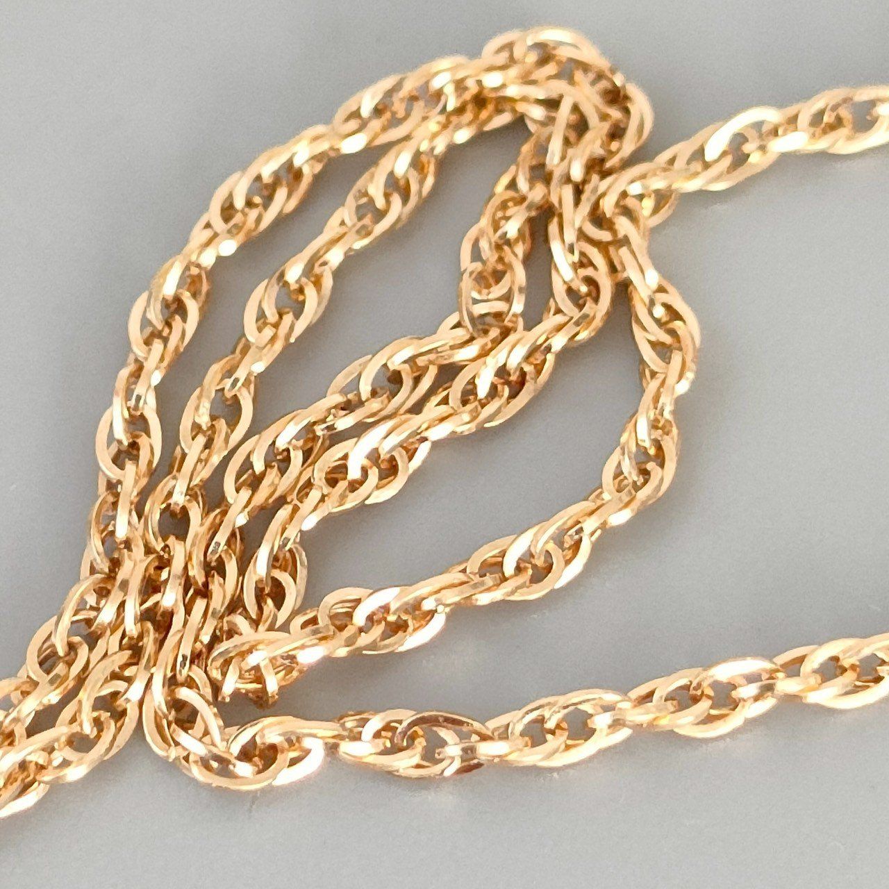 18金 K18 男女兼用 ジュエリーマキ デザインブレス 1.17g 18㎝ D758