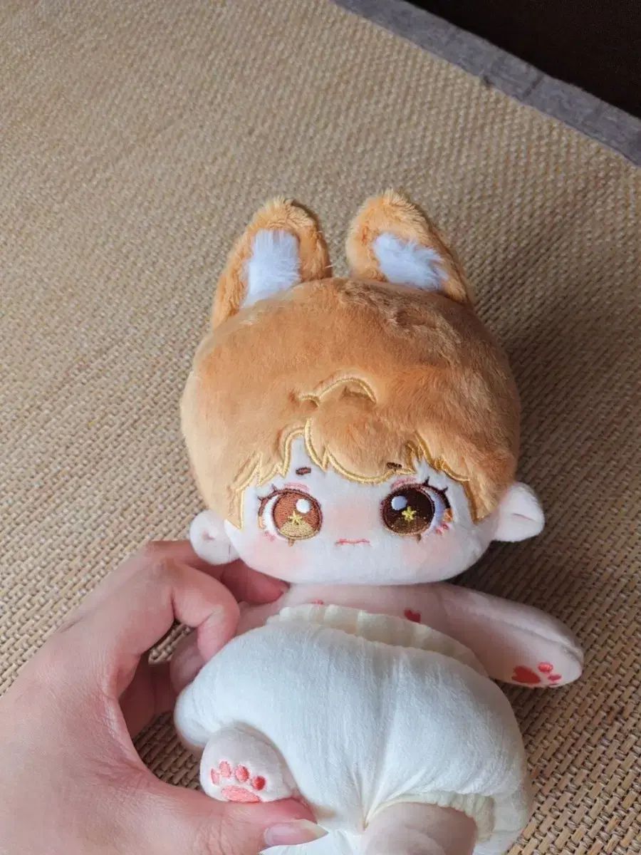 無属性カスタード ぬいぐるみ 20cm 耳固定