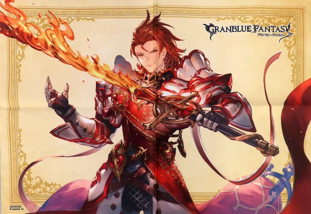 中古】ポスター A3布ポスター パーシヴァル 「GRANBLUE FANTASY-グラン
