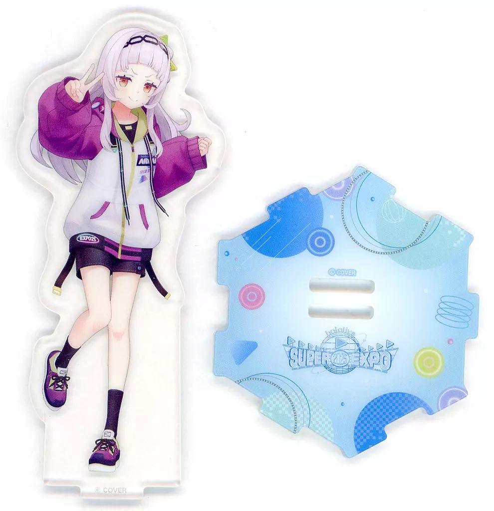 中古】アクリルスタンド・アクリルパネル 紫咲シオン アクリルスタンド