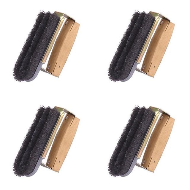 アサヒペン ＰＣチャンネルブラシワイヤー Ｄ型 ＣＹ−Ｄ 4個セット