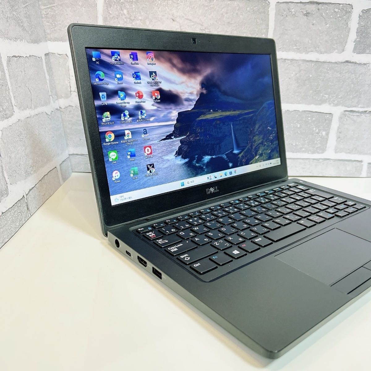 ✨オフィス付き✨】美品 DELL LATITUDE 第8世代 Win11 軽量 メモリ8GB