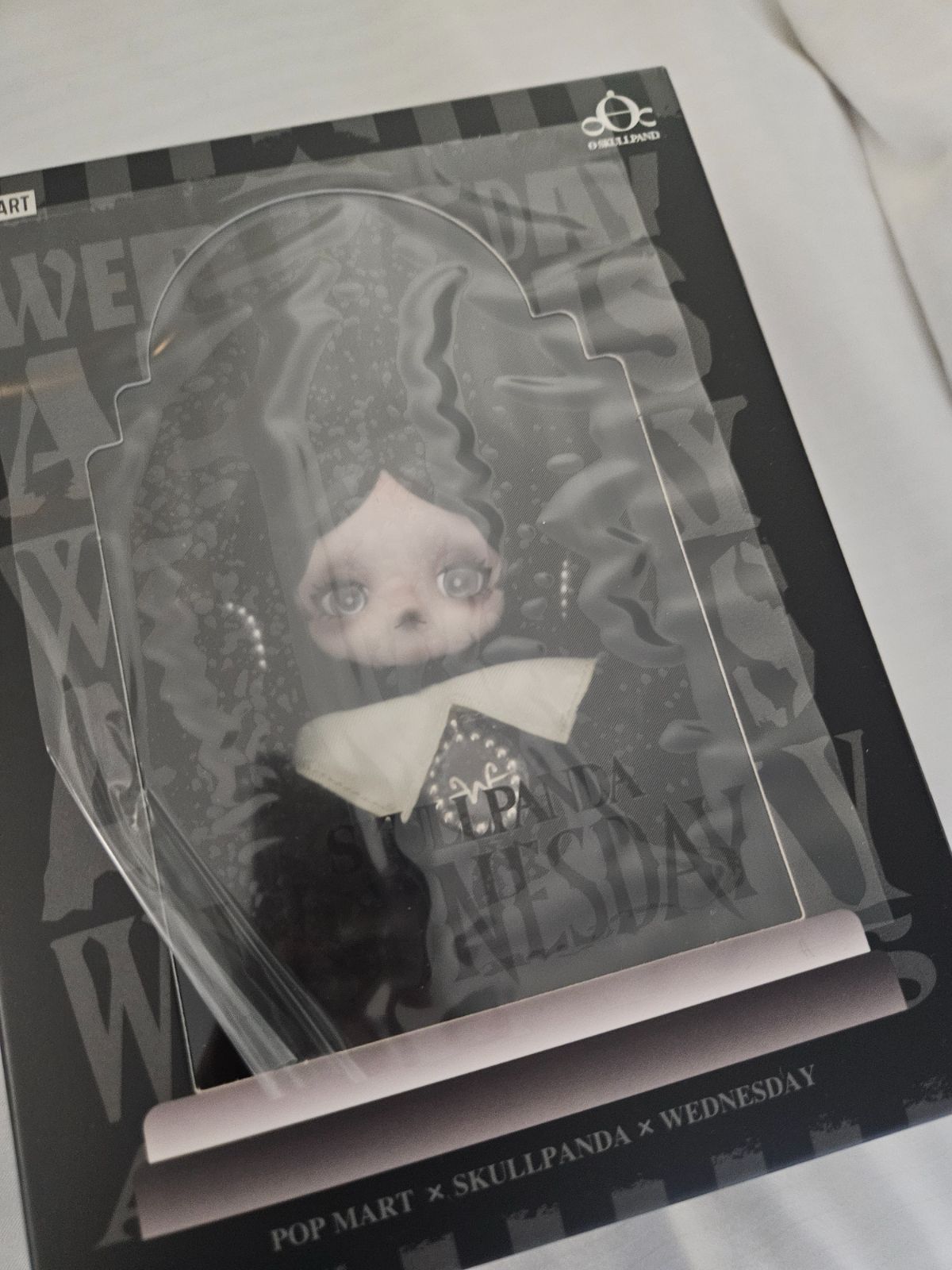 SKULLPANDA × Wednesday ぬいぐるみ アメリカ ニューヨーク スカル