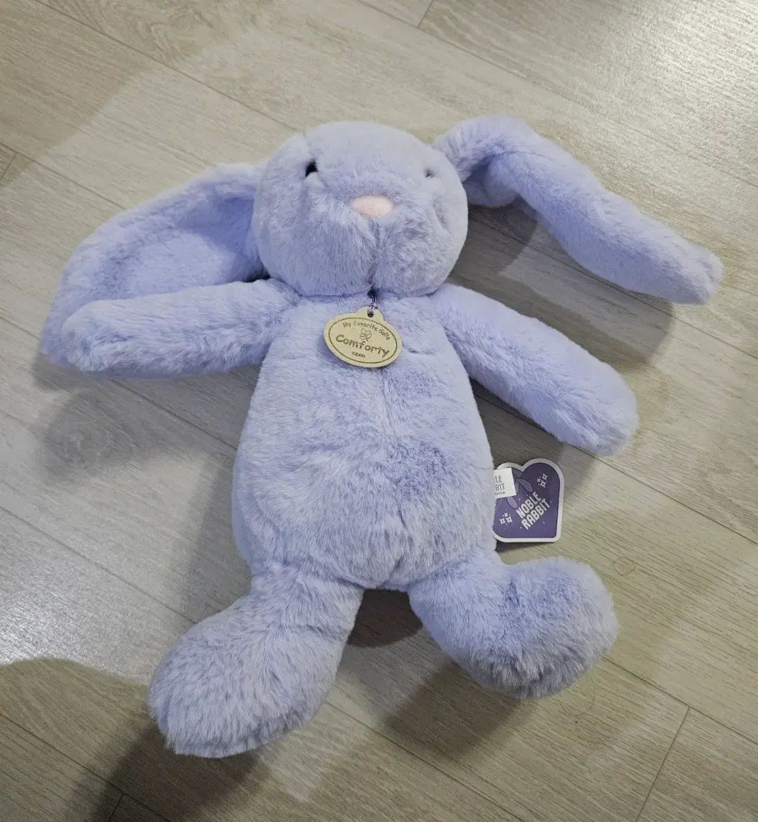 ラベンダーラビット 海外作家様 ぬいぐるみ ハンドメイド うさぎ 兎