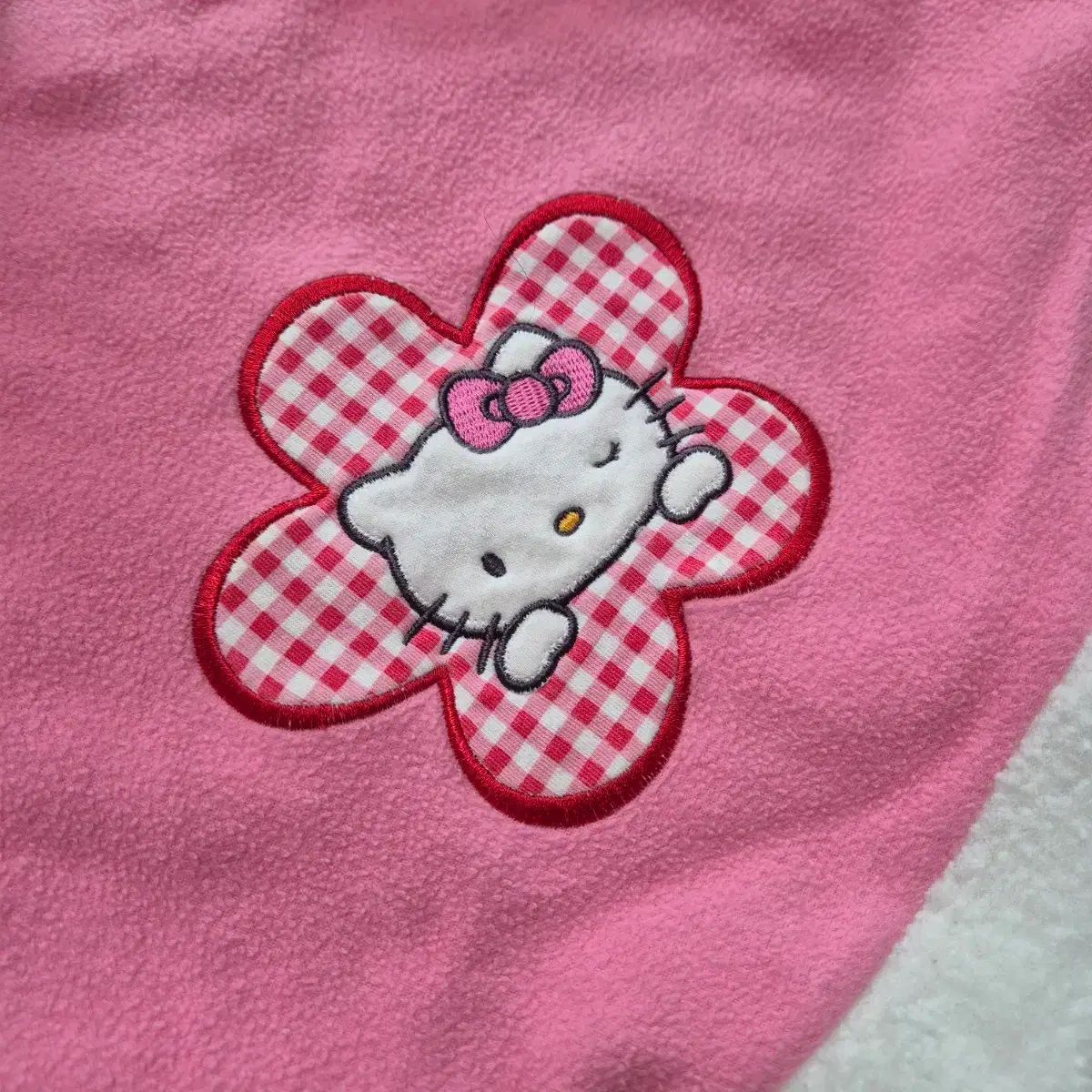 ハローキティ フリース ケープ キッズ 90