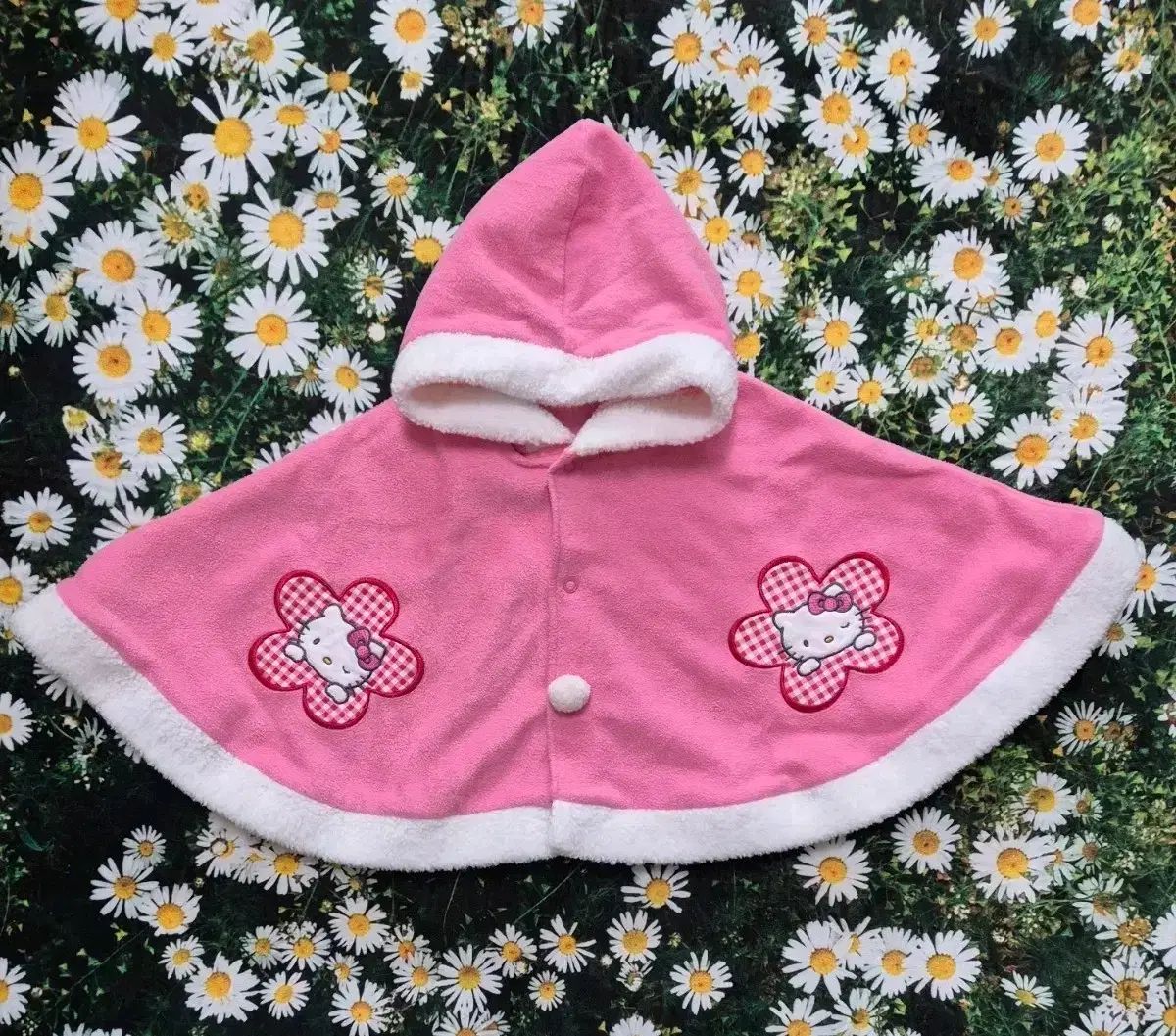 ハローキティ フリース ケープ キッズ 90