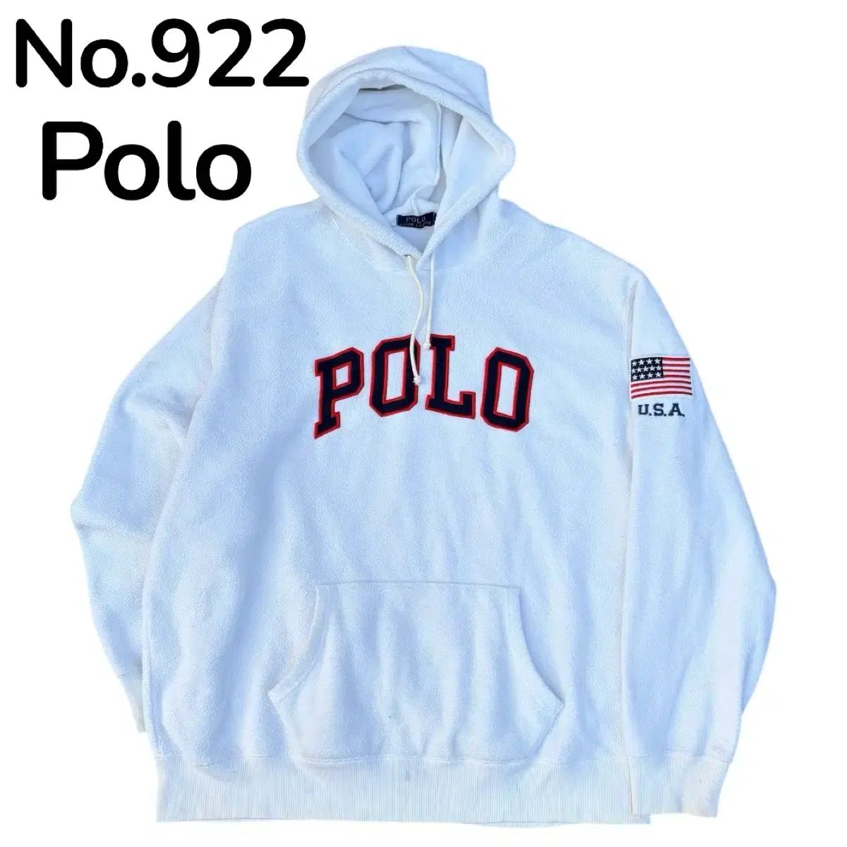 ポロラルフローレン 星条旗 フリースパーカー XXL