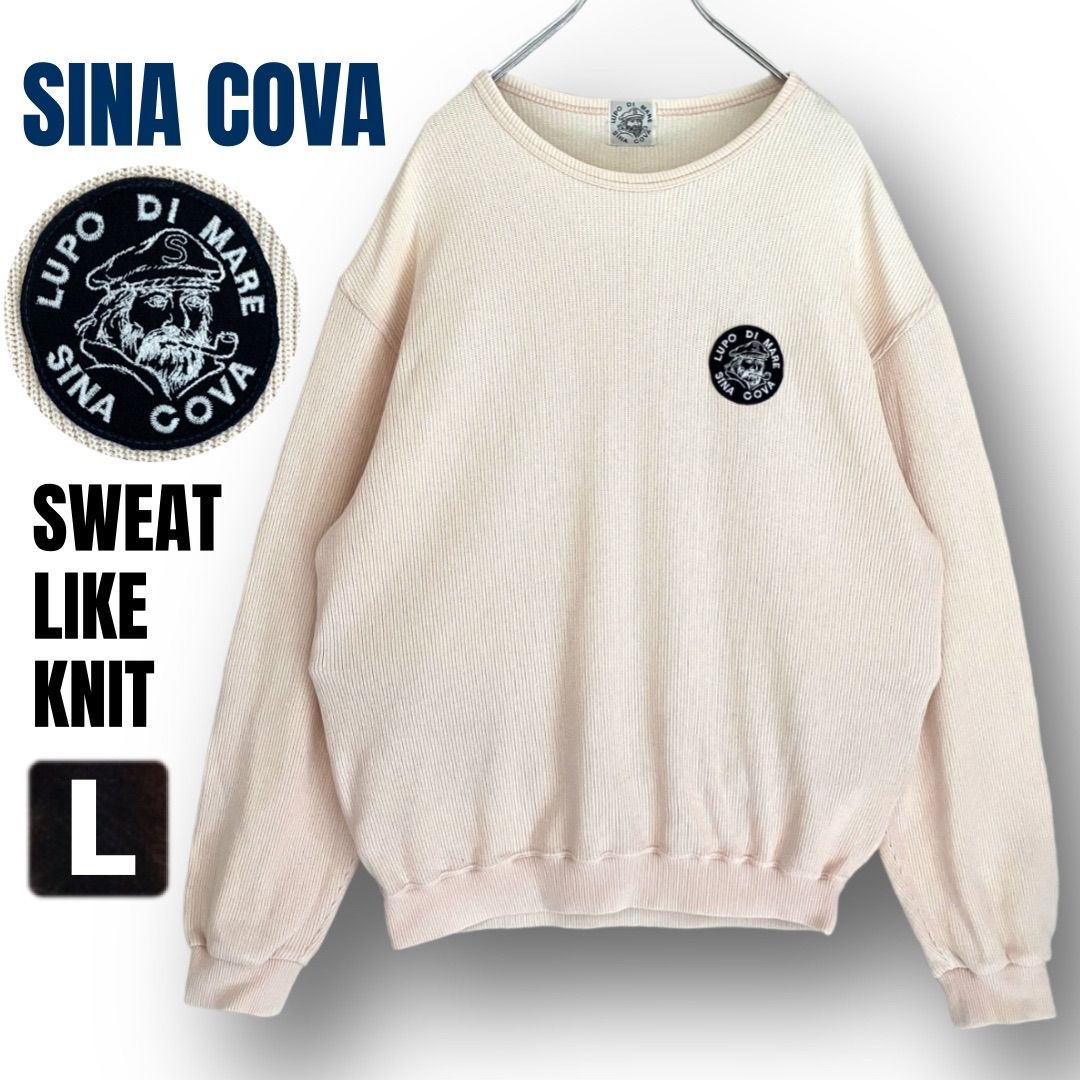 シナコバ SINA COVA☆スウェットライクニット☆クルーネック☆ワン