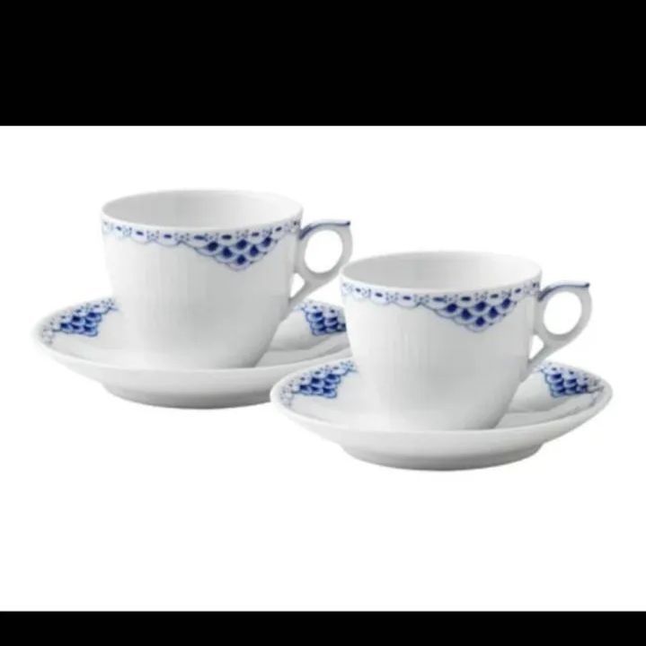 ロイヤルコペンハーゲン プリンセスコーヒーカップ ソーサー180 ml 2客セット