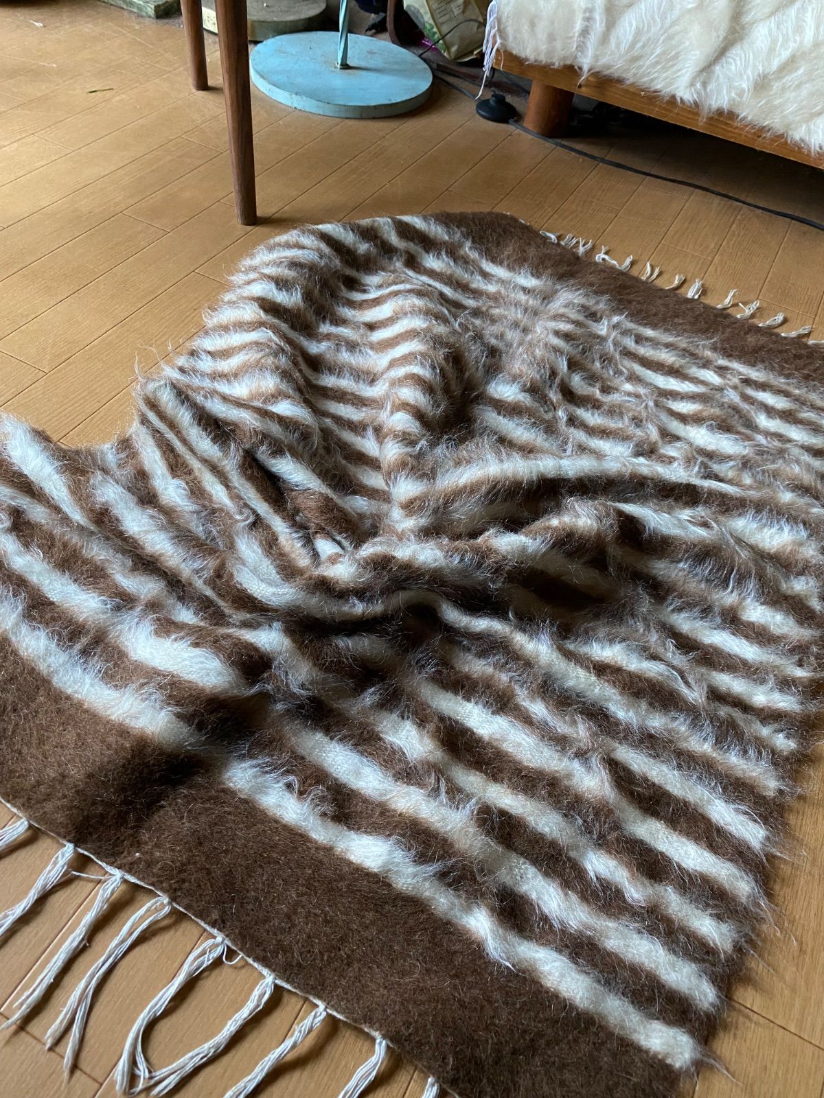 トルコシイルトのみで140年前から織られているアンゴラヤギのモヘアの