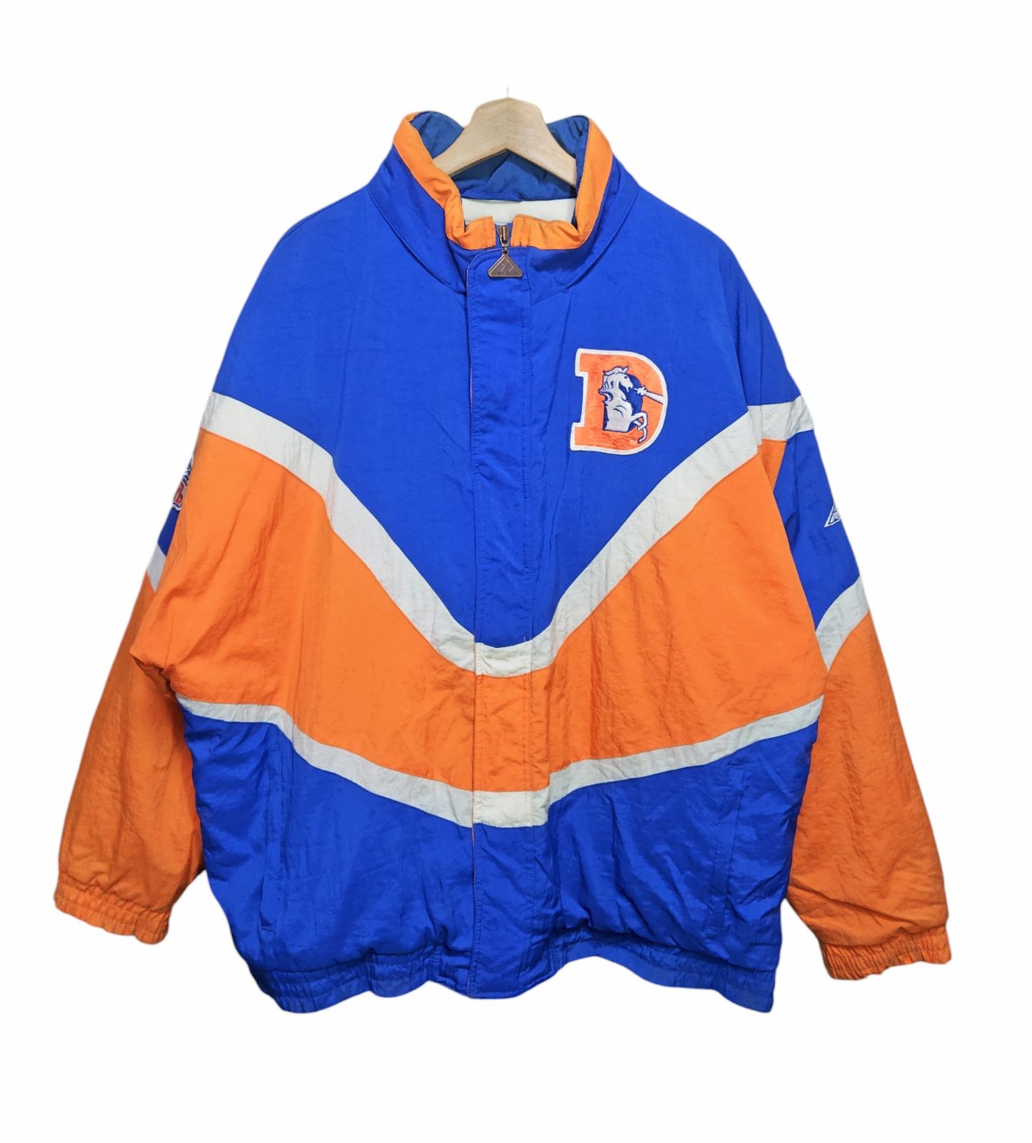 90s NFL Denver Broncos Apex One ナイロンジャケット AUTHENTIC PRO