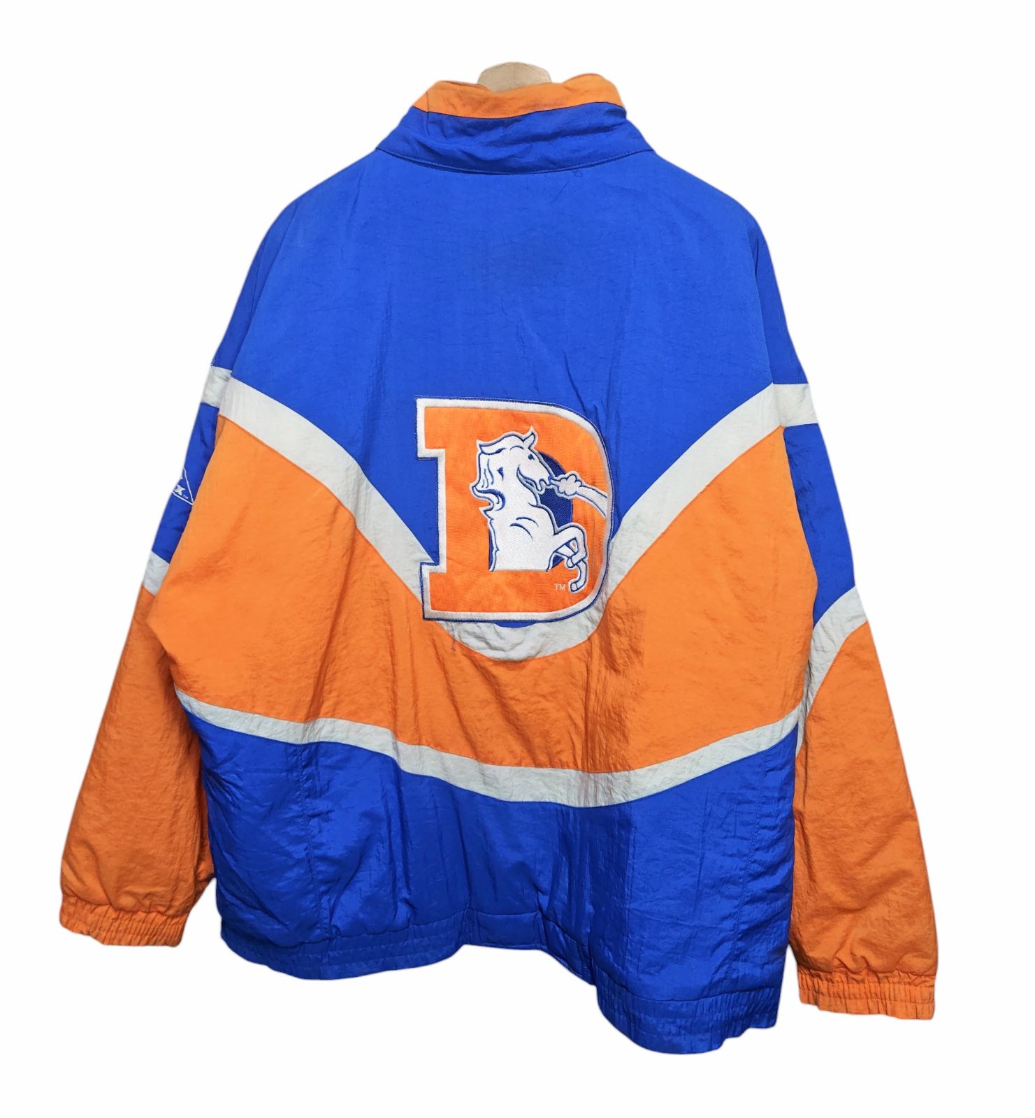 90s NFL Denver Broncos Apex One ナイロンジャケット AUTHENTIC PRO 