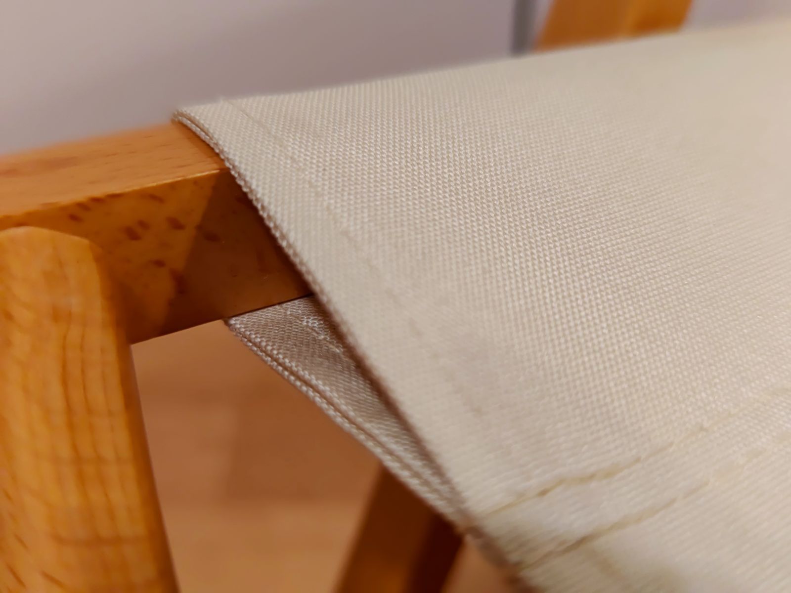 フォールディングウッドチェア ベージュ