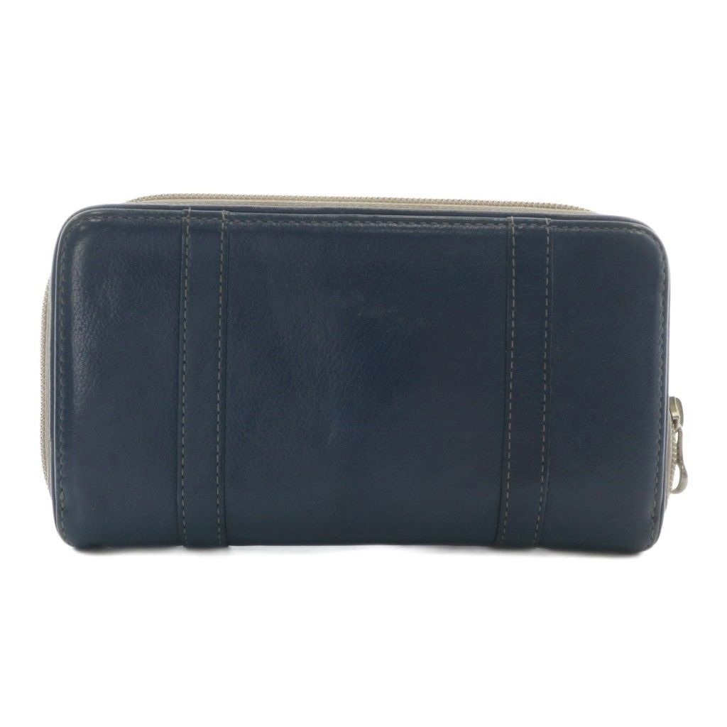 シーバイクロエ SEE BY CHLOE 長財布 レザー ラウンドファスナー ロゴ