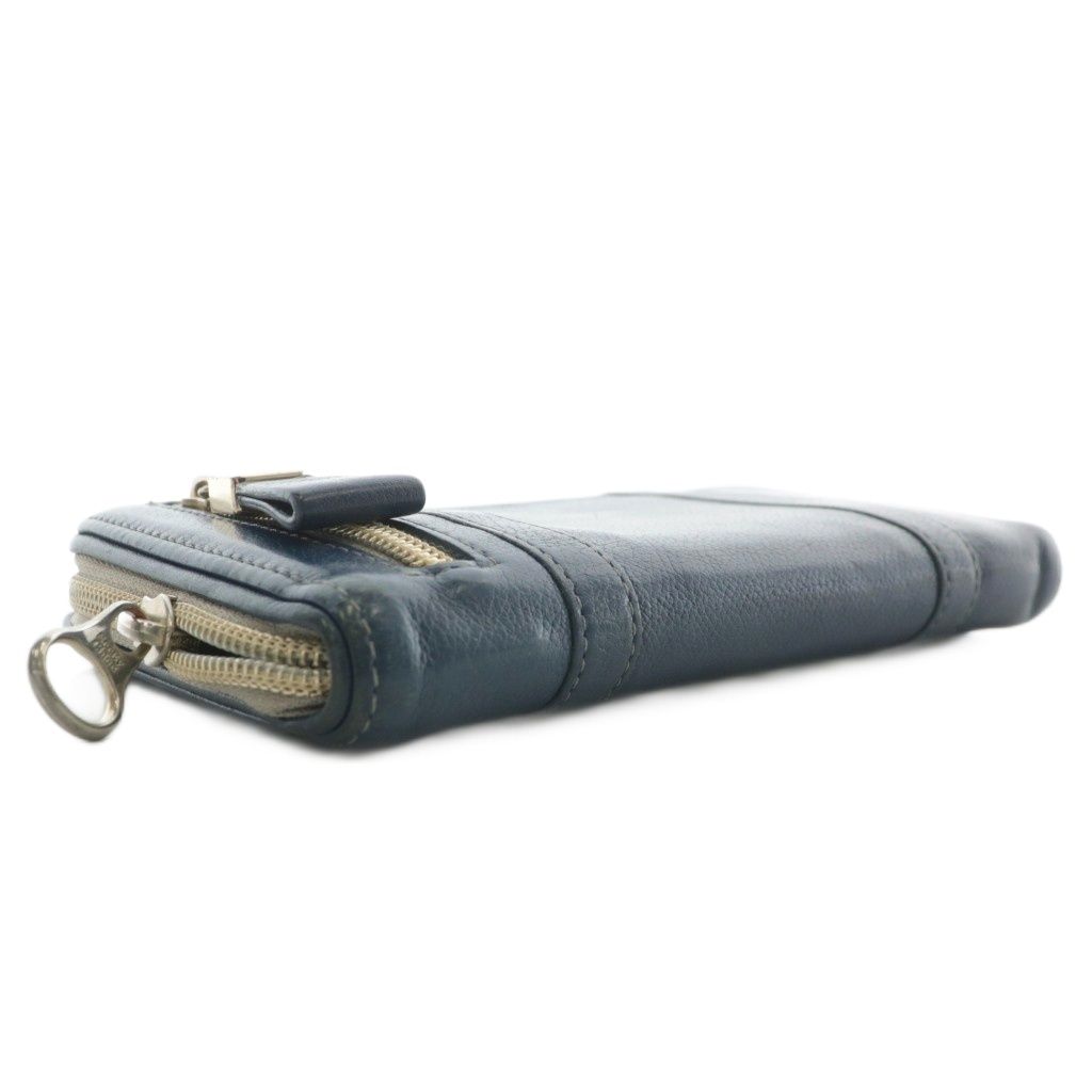 シーバイクロエ SEE BY CHLOE 長財布 レザー ラウンドファスナー ロゴ