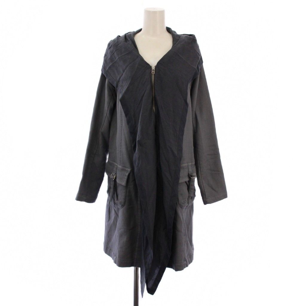 センソユニコ Senso unico Dw2R フードコート ロング ジップアップ 38