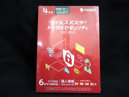 Tウイルスバスター トータルセキュリティ スタンダード 4年版 ウイルスバスター トータルセキュリティ スタンダード 4年版 学生用