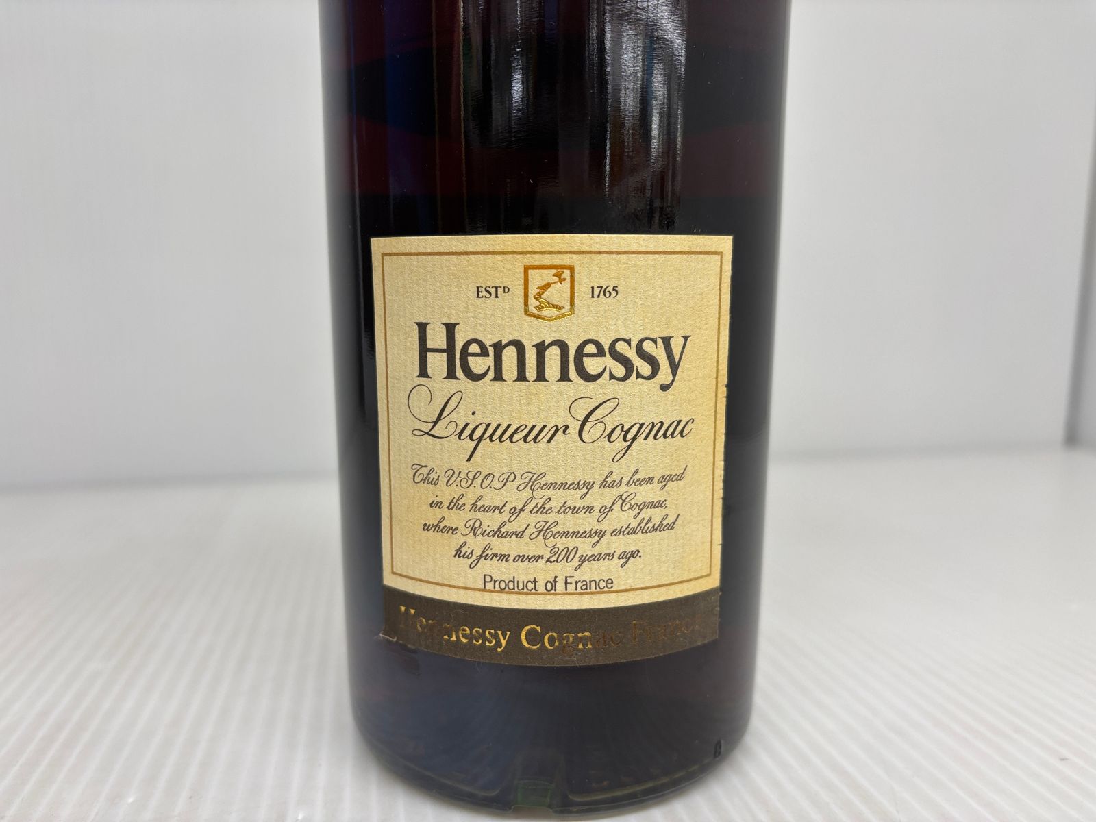 Hennessy ブランデー コニャック VSOP スリムボトル グリーンボトル 古