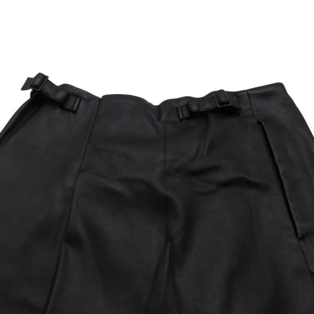 JUN MIKAMI SYNTHETIC LEATHER SHORT PANT ジュンミカミ