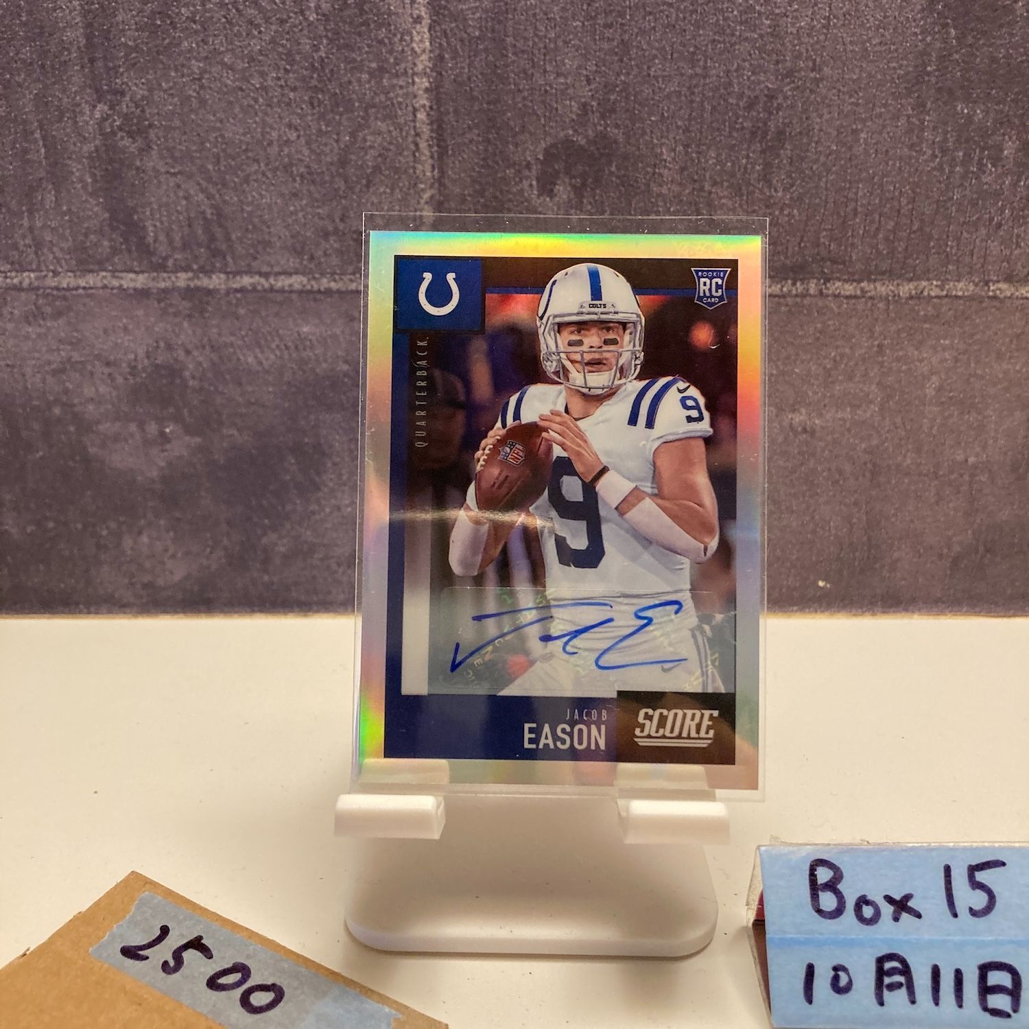 panini rc ケルドン ジョンソン 直がき auto サイン noir RC Auto